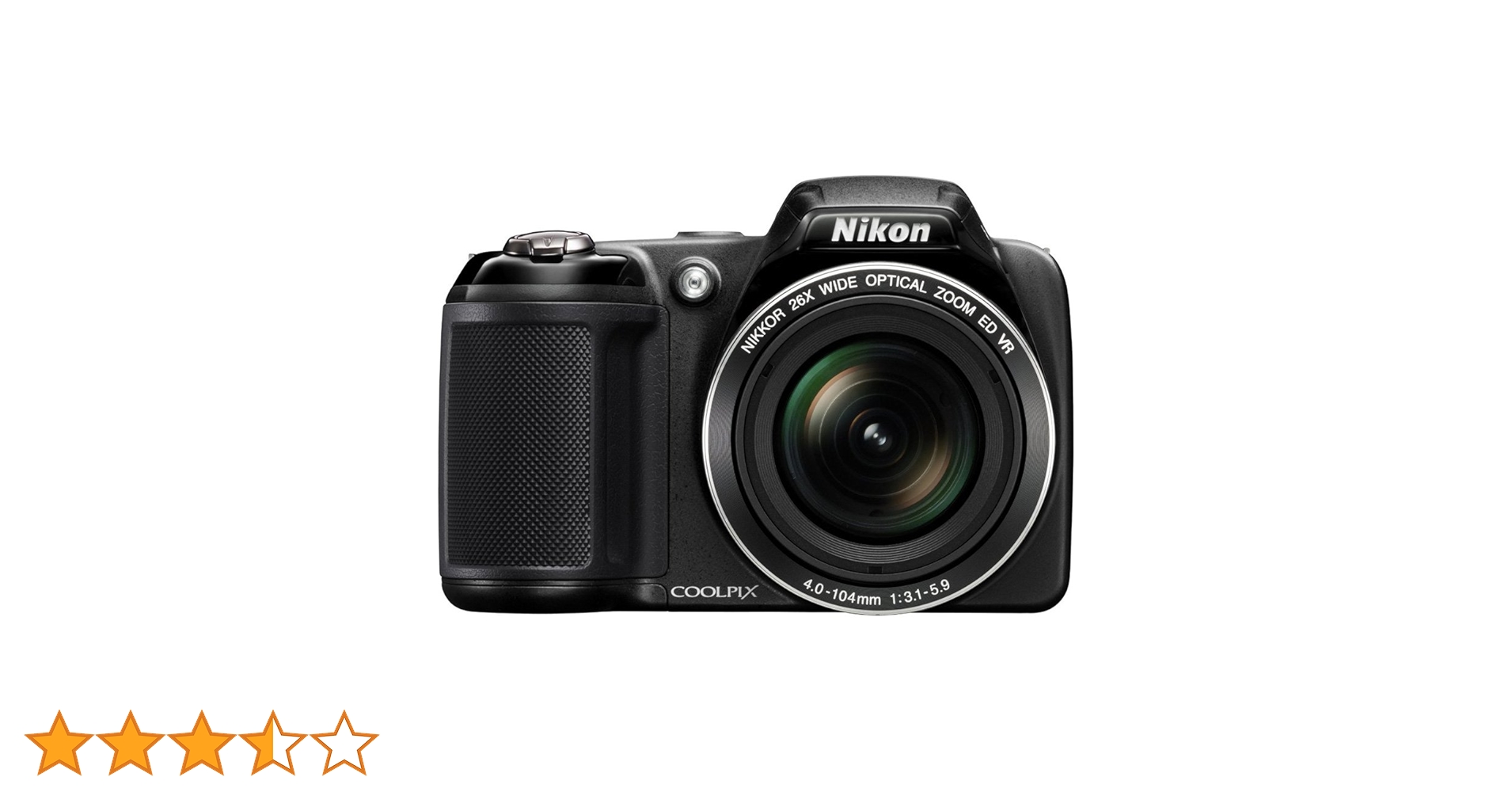 Amazon | Nikon Coolpix L320 16.1MP デジタルカメラ 26倍光学